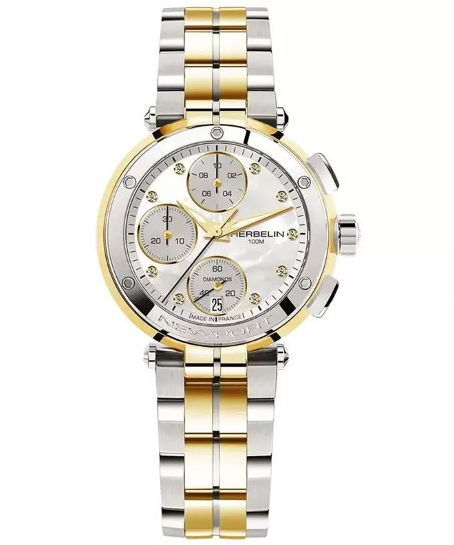 Ceas dama Herbelin Newport Chronograph 35688BT89