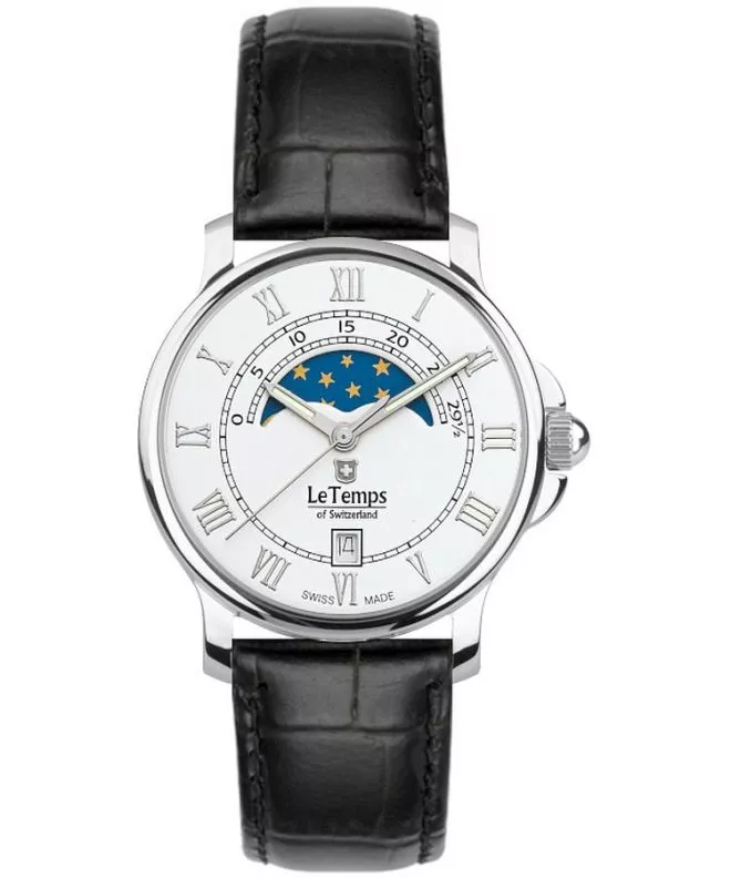 Ceas dama Le Temps Zafira Moon Phase LT1055.06BL01