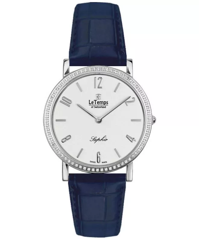 Ceas dama Le Temps Zafira Slim Swarovski LT1086.01BL03
