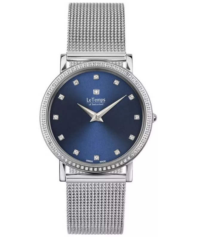 Ceas dama Le Temps Zafira Slim Swarovski LT1086.13BS01