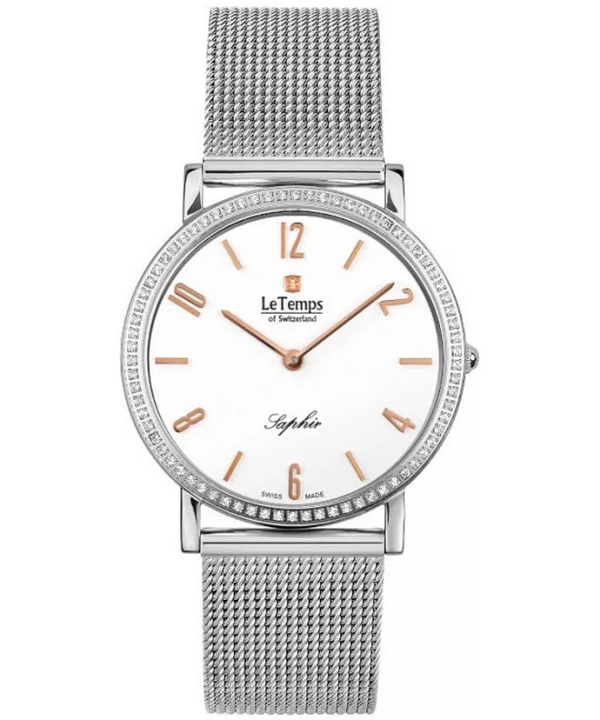 Ceas dama Le Temps Zafira Slim Swarovski LT1086.41BS01