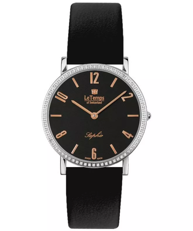Ceas dama Le Temps Zafira Slim Swarovski LT1086.42BL11