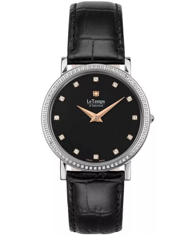 Ceas dama Le Temps Zafira Slim Swarovski LT1086.46BL01