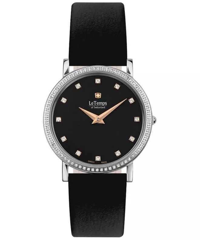 Ceas dama Le Temps Zafira Slim Swarovski LT1086.46BL11