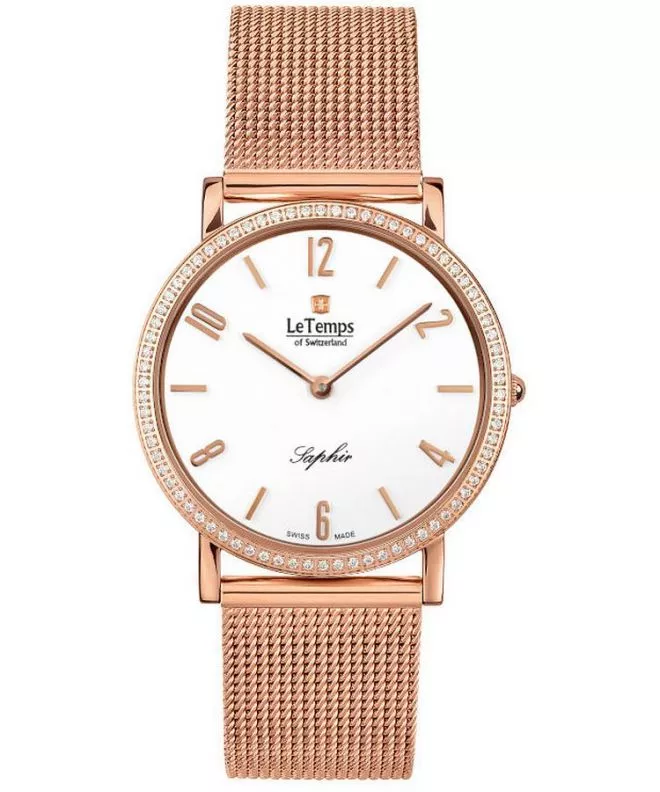 Ceas dama Le Temps Zafira Slim Swarovski LT1086.51BD02