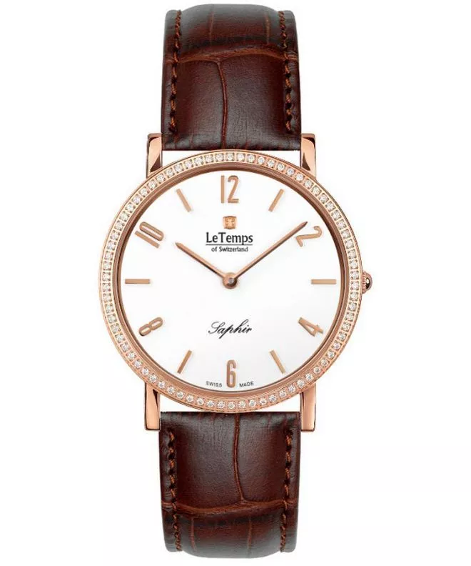 Ceas dama Le Temps Zafira Slim Swarovski LT1086.51BL52