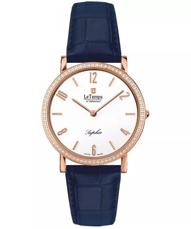 Ceas dama Le Temps Zafira Slim Swarovski LT1086.51BL53