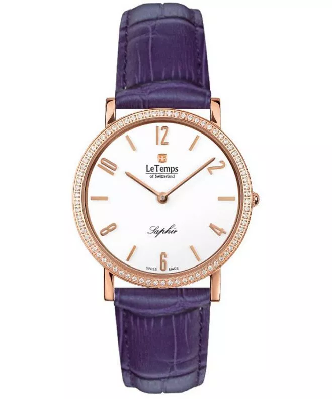 Ceas dama Le Temps Zafira Slim Swarovski LT1086.51BL59