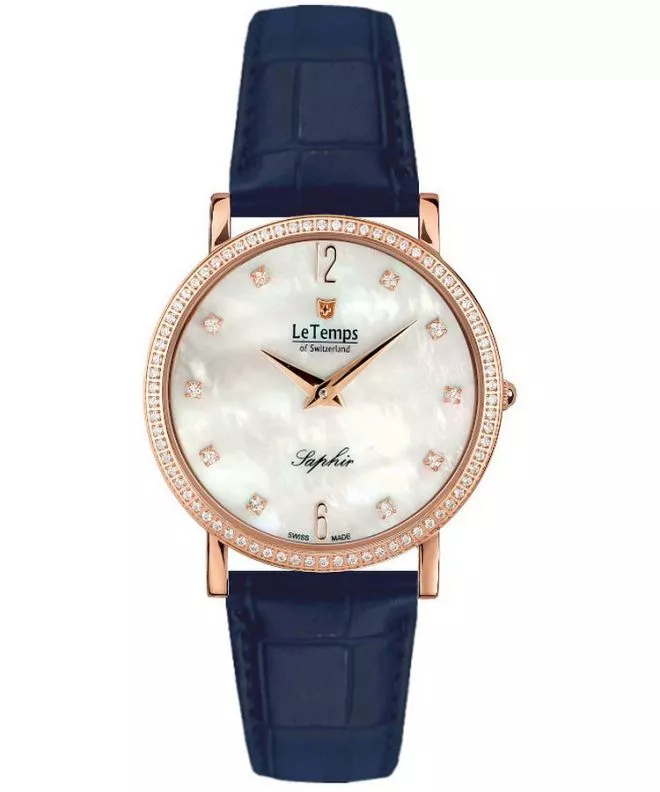 Ceas dama Le Temps Zafira Slim Swarovski LT1086.55BL53