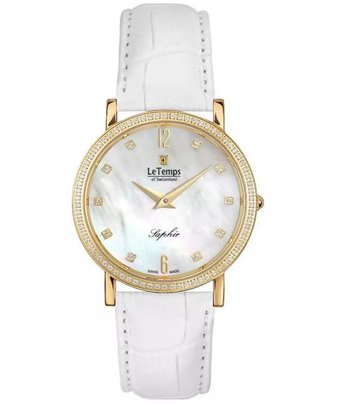 Ceas dama Le Temps Zafira Slim Swarovski LT1086.65BL64