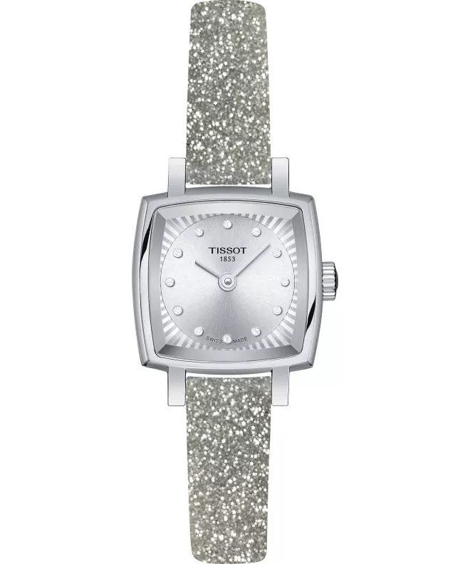 Ceas dama Tissot Lovely Square Festive KIT Diamonds T058.109.17.036.02 (T0581091703602)
