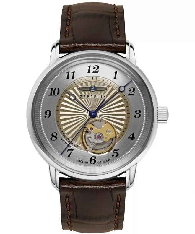 Ceas dama Zeppelin Friedrichshafen Open Heart Automatic 8567-5