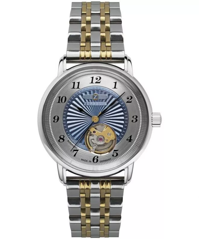 Ceas dama Zeppelin Friedrichshafen Open Heart Automatic 8567M-3