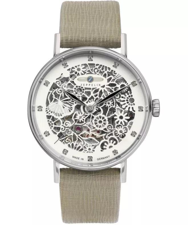 Ceas dama Zeppelin Princess of the Sky Skeleton Automatic 7461-4