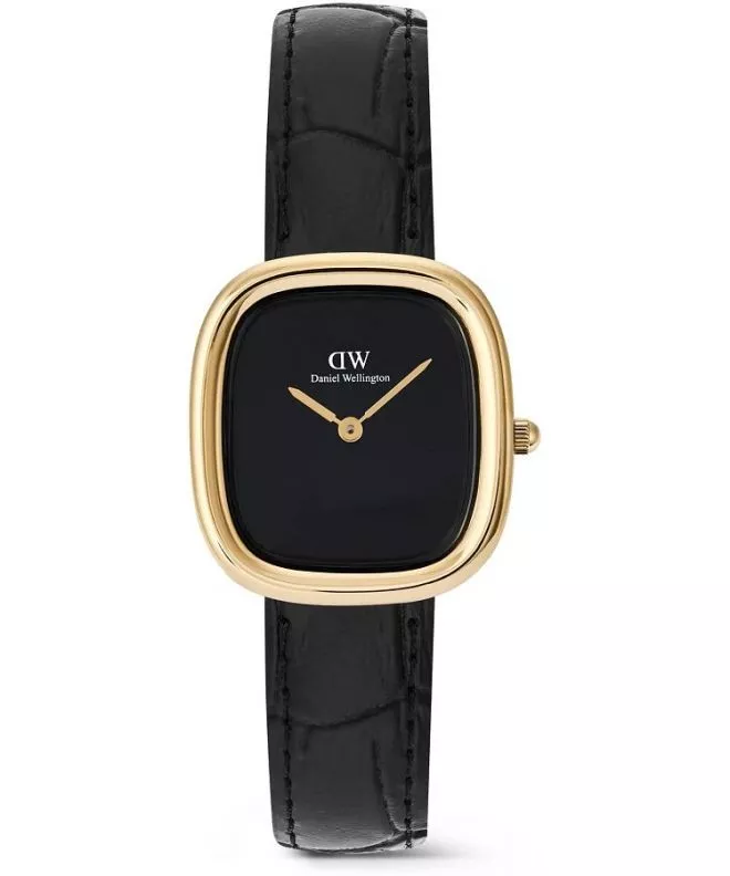 Ceas dama Daniel Wellington Margot Reading Onyx Ceramic Gold DW00100880