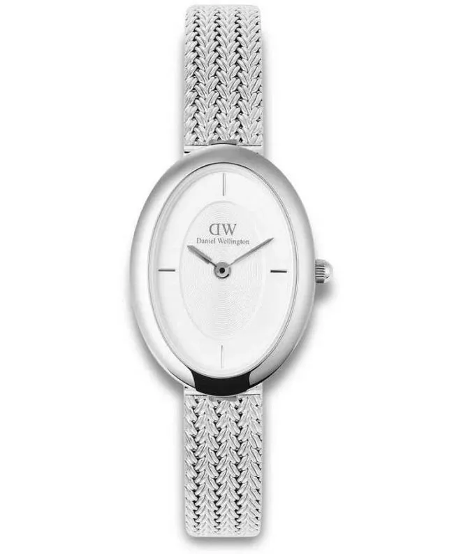 Ceas dama Daniel Wellington Juliette Braided Mesh White Sunray Silver DW00100884