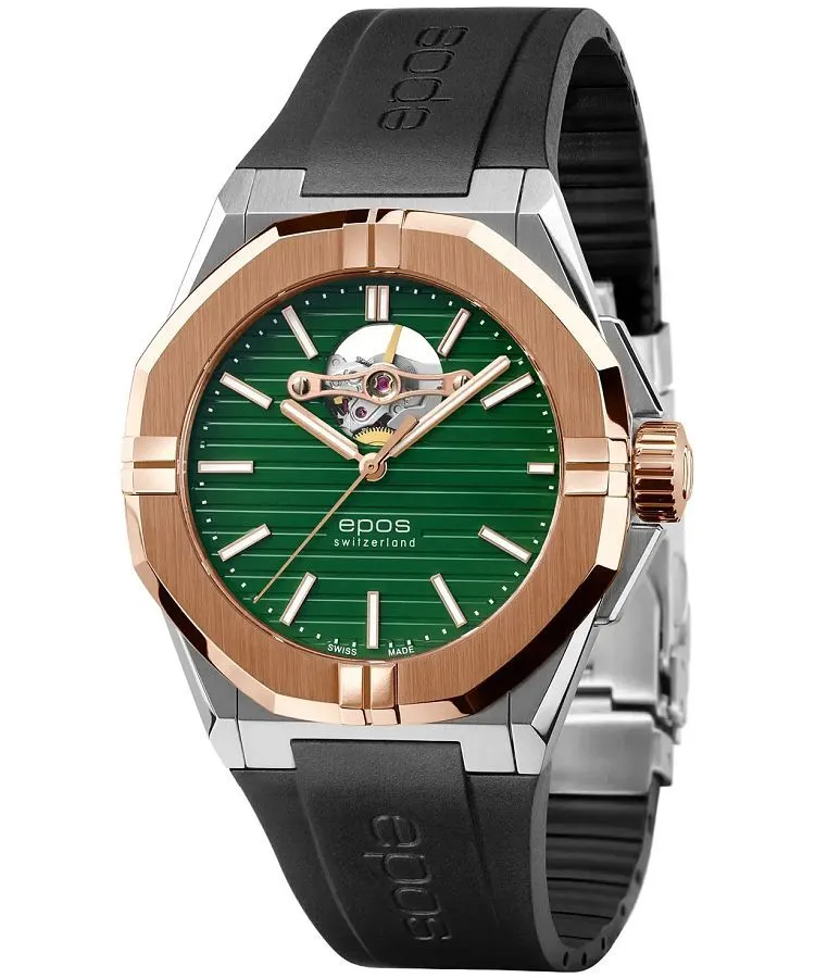 Ceas barbatesc Epos Sport Open Heart Automatic 3506.133.34.13.55