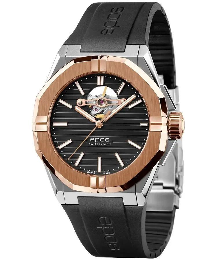 Ceas barbatesc Epos Sport Open Heart Automatic 3506.133.34.15.55