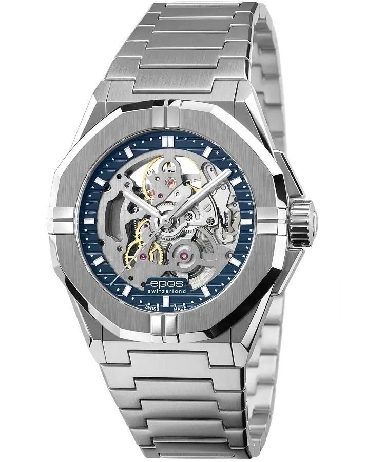 Ceas barbatesc Epos Sport Skeleton Automatic 3506.139.20.16.30