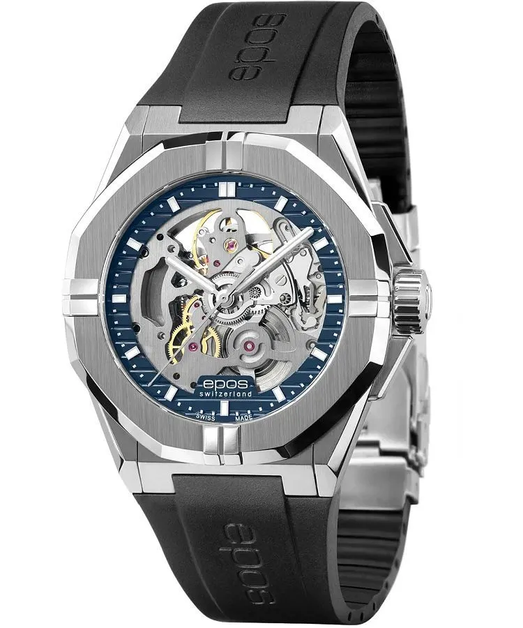 Ceas barbatesc Epos Sport Skeleton Automatic 3506.139.20.16.55