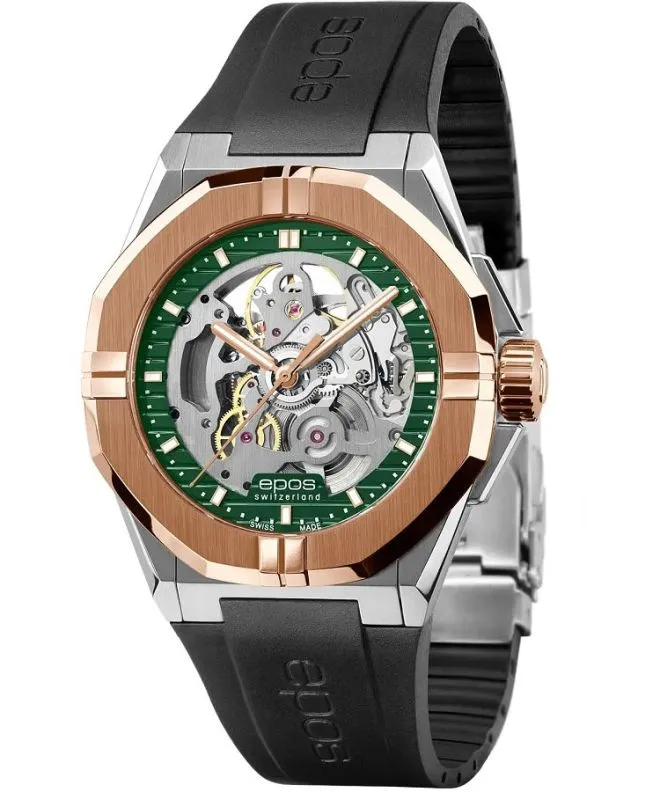 Ceas barbatesc Epos Sport Skeleton Automatic 3506.139.34.13.55
