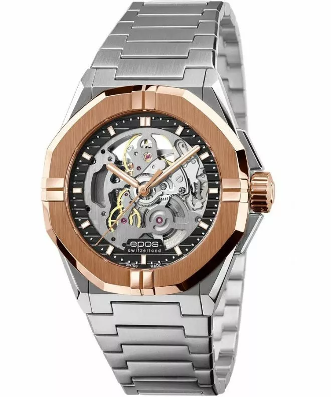 Ceas barbatesc Epos Sport Skeleton Automatic 3506.139.34.15.30