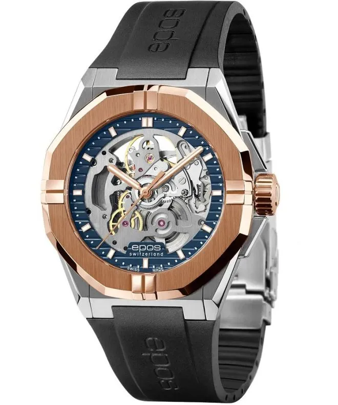 Ceas barbatesc Epos Sport Skeleton Automatic 3506.139.34.16.55
