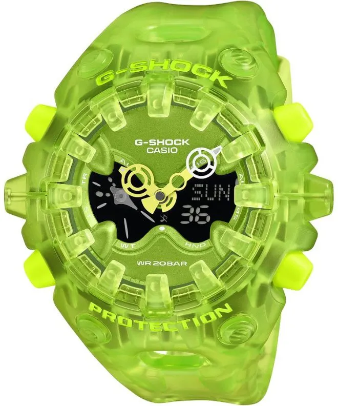Ceas unisex G-SHOCK GA-V01 Series Big Case Transparent GA-V01SKE-3AER