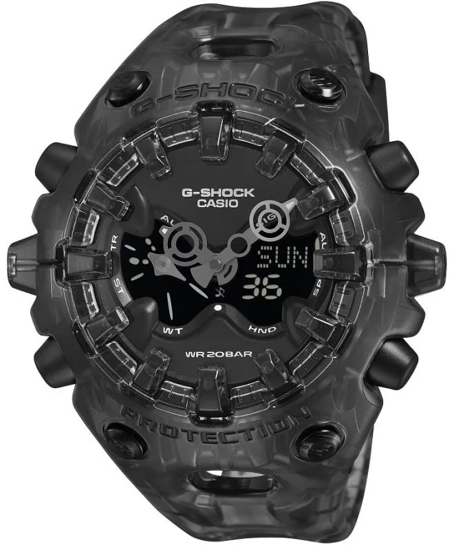 Ceas unisex G-SHOCK GA-V01 Series Big Case Transparent GA-V01SKE-8AER