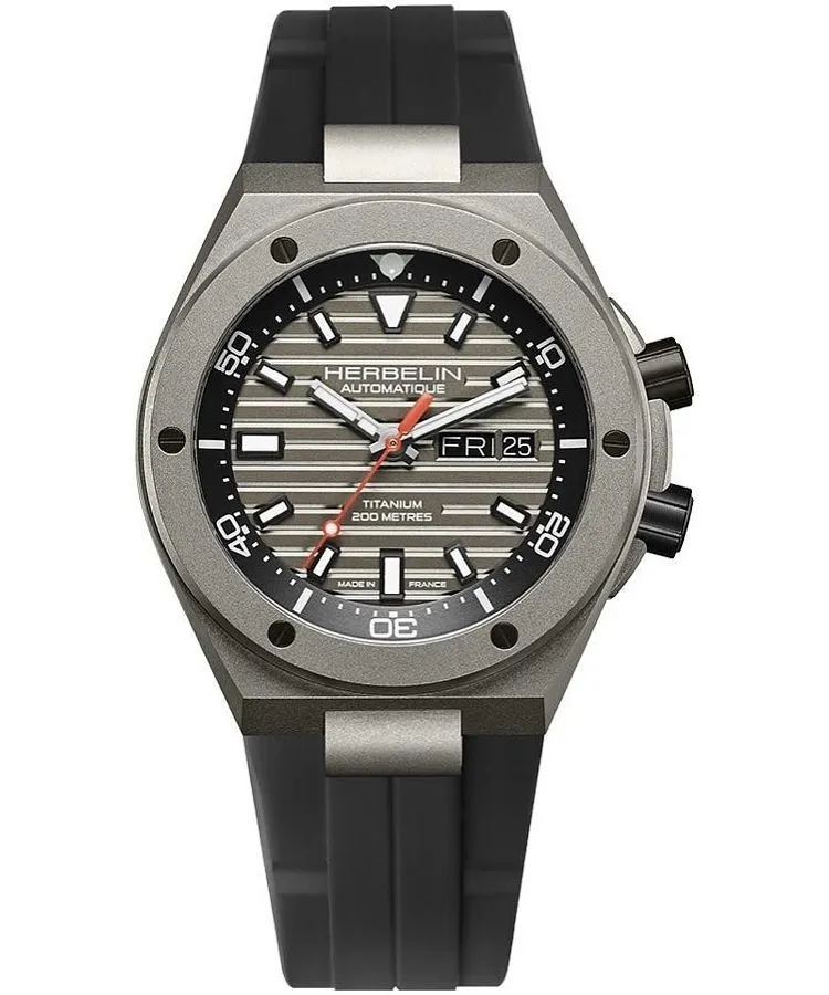 Ceas barbatesc Herbelin Cap Camarat Automatic Titanium 1745TITICA