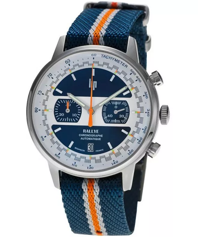 Ceas unisex Lip Rallye Jacquard Automatic Chronograph Limited Edition 671823