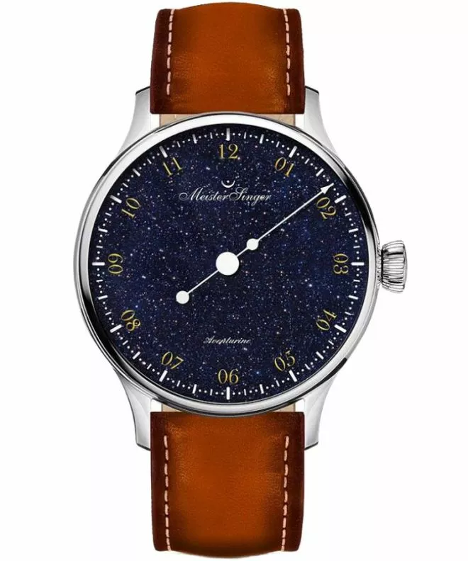 Ceas barbatesc Meistersinger Pangaea Aventurine Automatic PMN9908AV