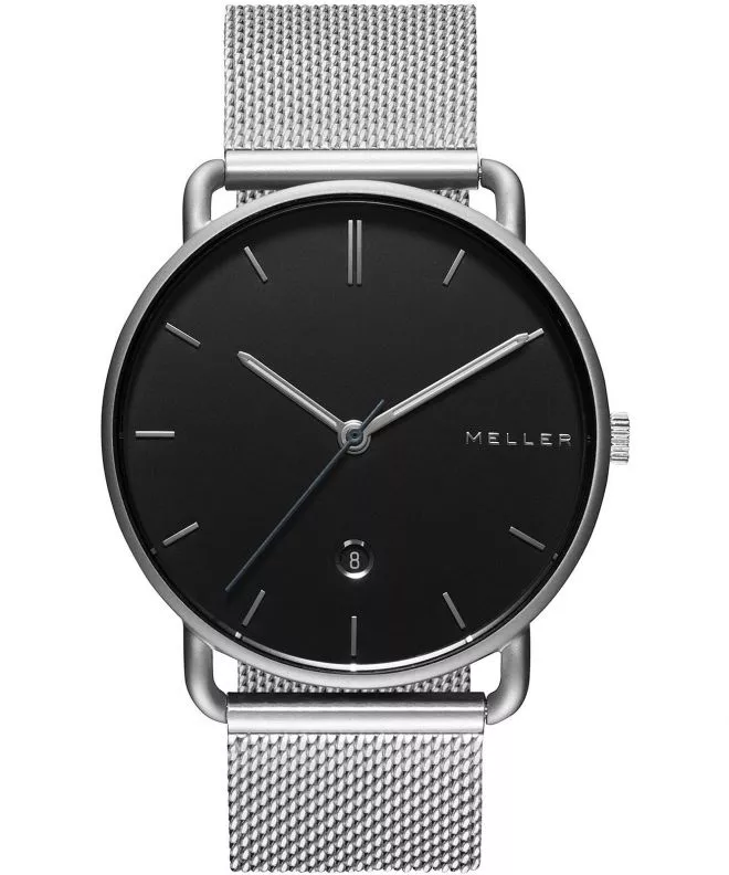 Ceas Unisex Meller Denka Black Silver 3PN-2SILVER