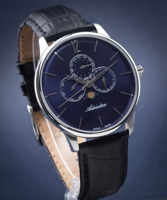 Ceas barbatesc Adriatica Adriatica Classic Moonphase A8269.5255QF