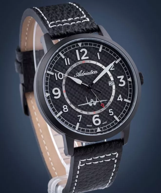 Ceas Barbatesc Adriatica Aviator A8284.B224Q