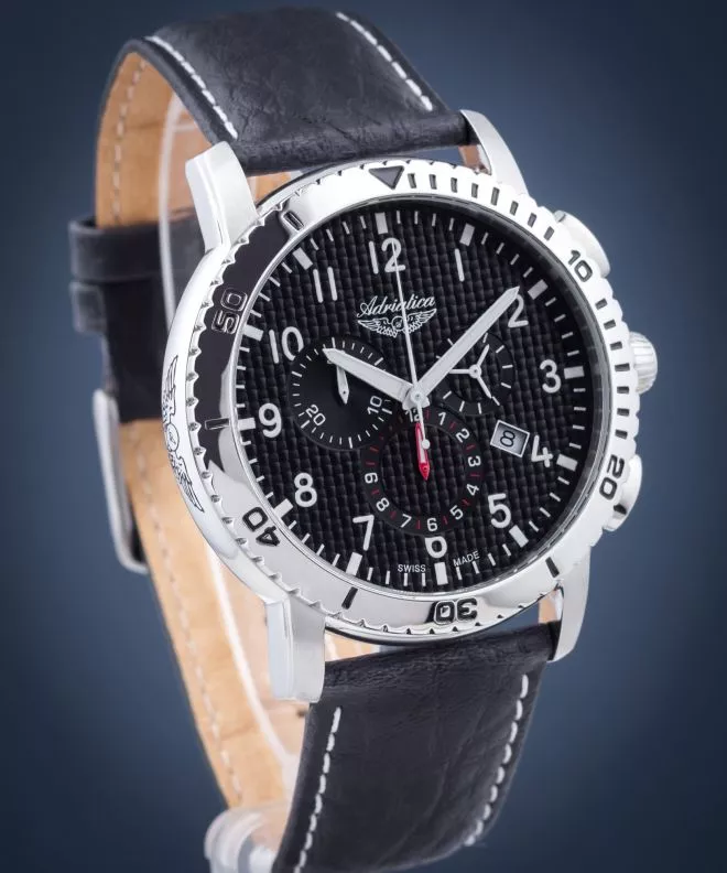 Ceas Barbatesc Adriatica Aviator Chrono A1088.5224CH