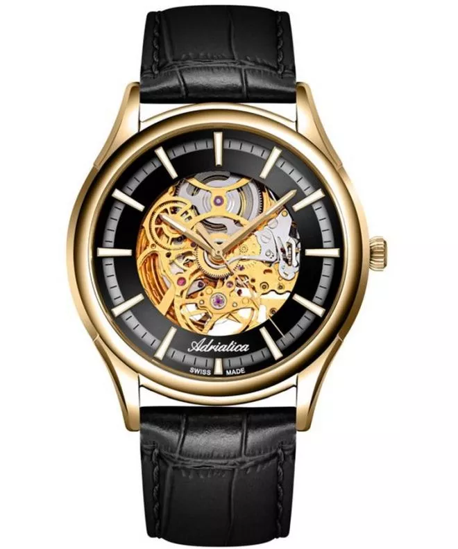 Ceas barbatesc Adriatica Classic Skeleton Automatic A2804.1214AS
