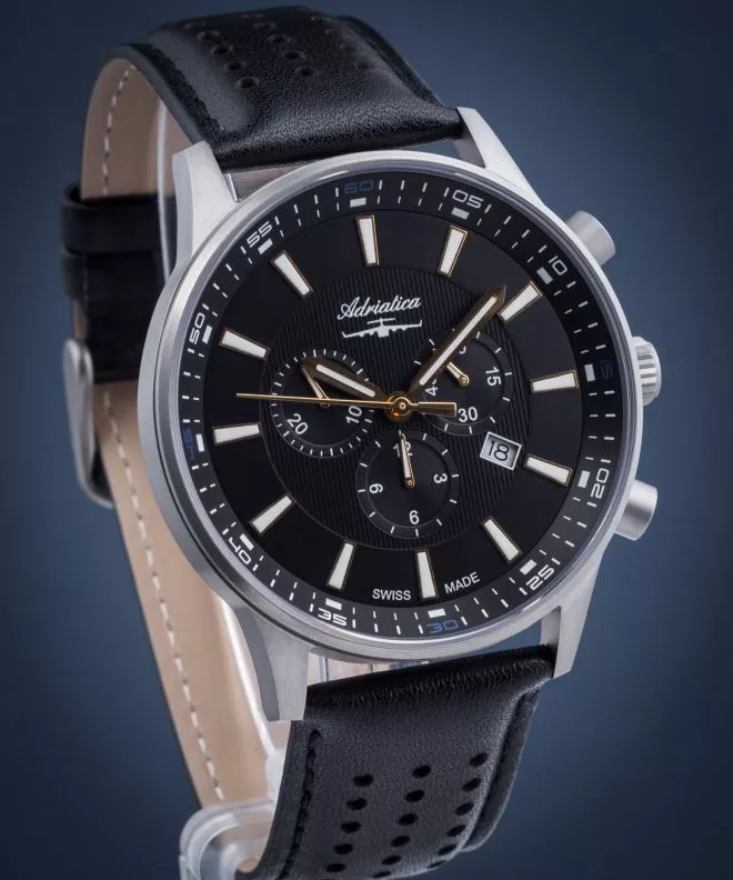 Ceas barbatesc Adriatica Titanium Chronograph A8281.42G4CH1
