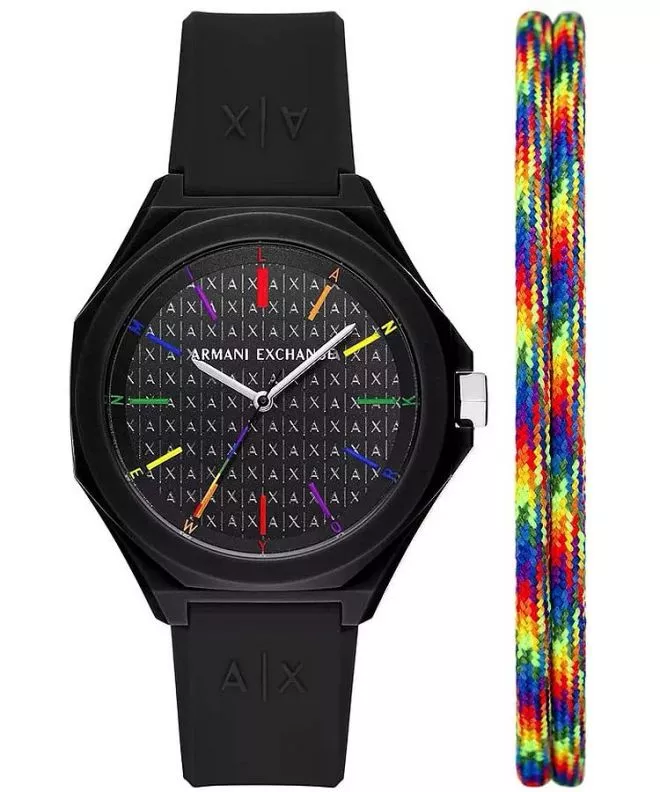 Ceas barbatesc Armani Exchange Andrea Gift Set AX7158SET