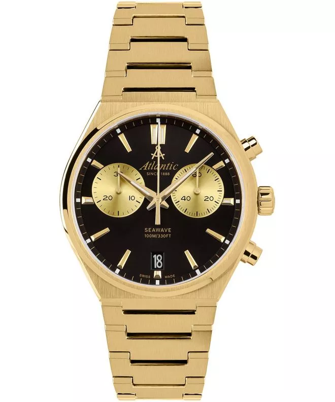 Ceas barbatesc Atlantic Seawave Chronograph 58466.45.61