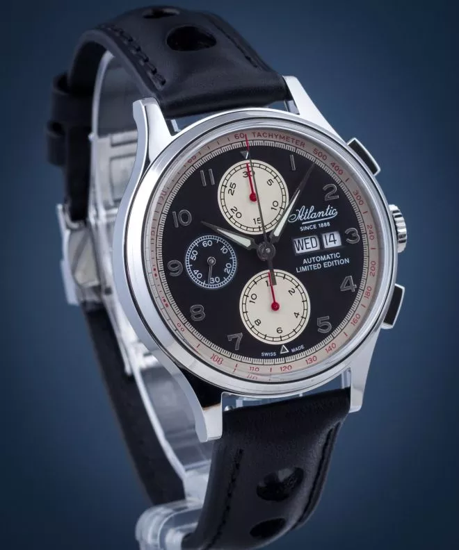 Ceas Barbatesc Atlantic Worldmaster Chronograph Valjoux Automatic Limited Edition 55852.41.63