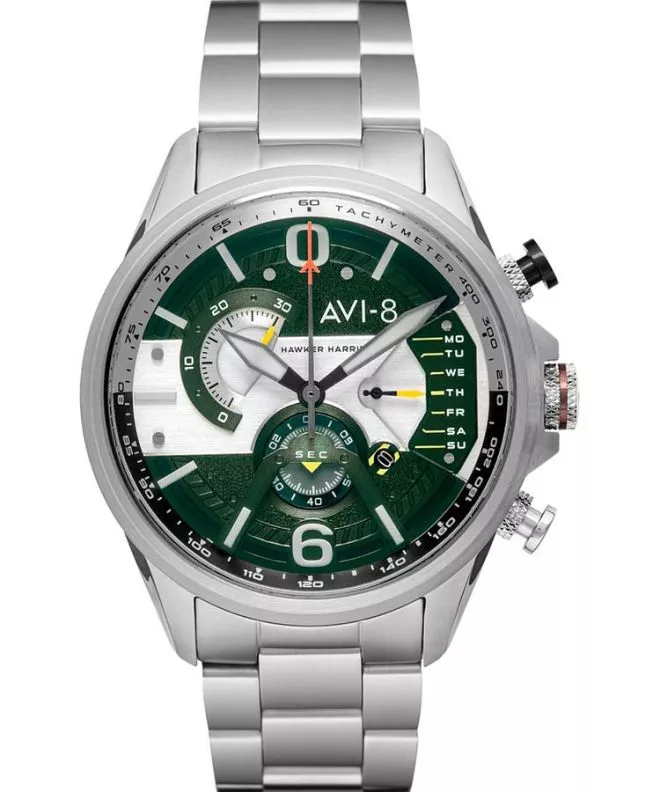 Ceas Barbatesc AVI-8 Hawker Harrier II Retrograde Chronograph AV-4056-11