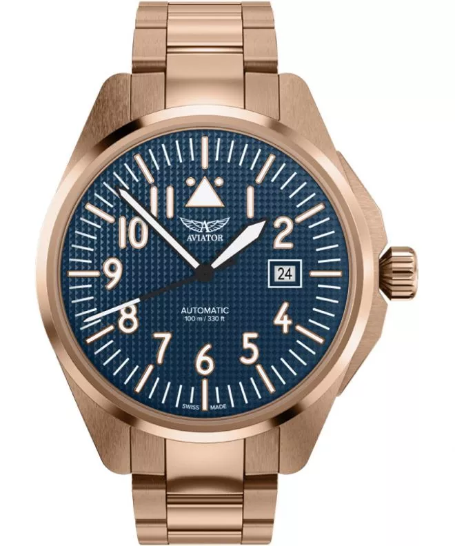 Ceas barbatesc Aviator Airacobra 43 Automatic V.3.39.2.335.5