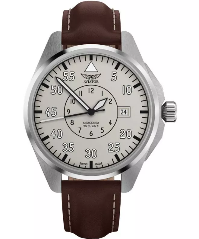 Ceas barbatesc Aviator Airacobra 43 Heritage Automatic V.3.39.0.342.0
