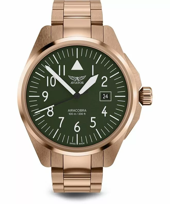Ceas barbatesc Aviator Airacobra 43 Type A V.1.38.2.319.5