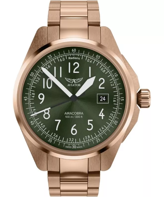 Ceas barbatesc Aviator Airacobra 43 Type B V.1.38.2.324.5
