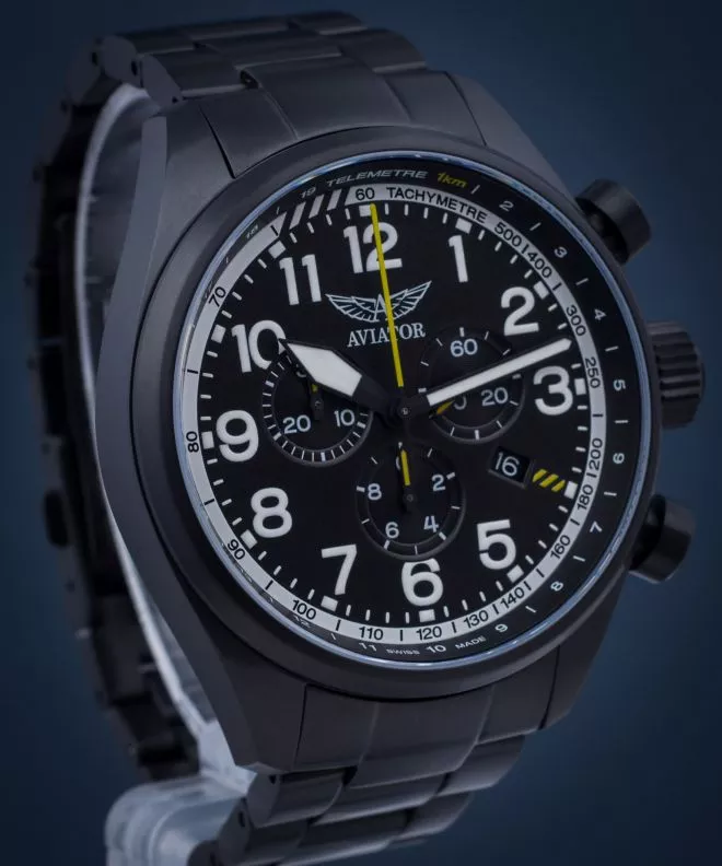Ceas barbatesc Aviator Airacobra P45 Chrono V.2.25.5.169.5