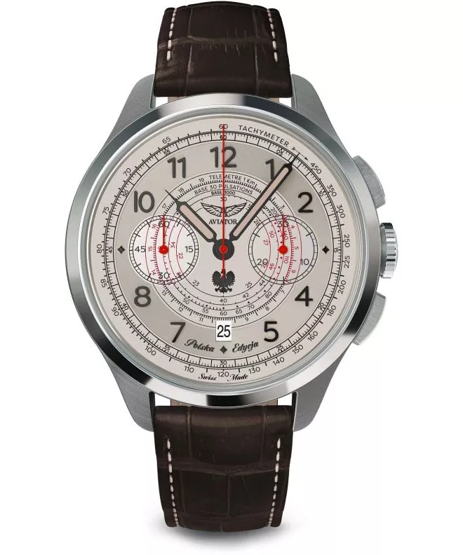 Ceas barbatesc Aviator Heritage Chronograph Trimeter Limited Edition V.4.40.0.351.4 PL