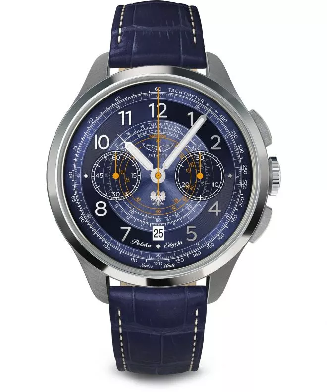 Ceas barbatesc Aviator Heritage Chronograph Trimeter Limited Edition V.4.40.0.352.4 PL