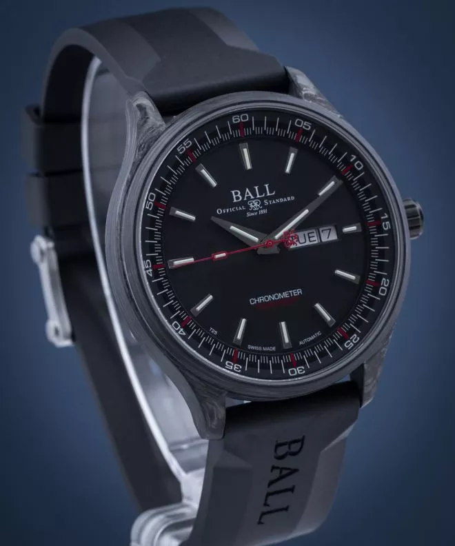 Ceas Barbatesc Ball Engineer II Volcano Automatic Chronometer NM3060C-PCJ-GY